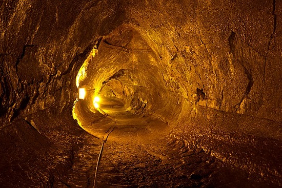 real lava caves